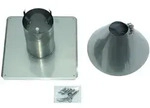 Vaillant Schachtabdeckung 0020021007 DN 80, f&uuml;r Abgasleitung, Edelstahl