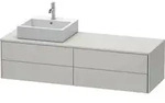 Duravit XSquare Waschtisch-Unterschrank XS4914L0707 160x40x54,8cm, 4 Schubk&auml;sten,