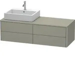 Duravit XSquare Waschtisch-Unterschrank XS4913L9292 140x40x54,8cm, 4...