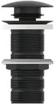 Ideal Standard Push Open-Ventil E1483XG f&uuml;r Waschtische ohne &Uuml;berlauf, Silk Black