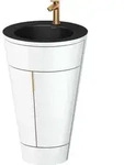 Duravit Starck 1,c-bonded Set S19514O04850010 Griff Bronze, Keramik Schwarz...