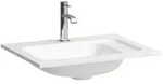 Laufen Meda Waschtisch H8141137571111 57,5x44,5cm, aus Marbond, ohne &Uuml;berlauf,...