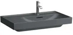 Laufen Meda Waschtisch H8171157581041 80x46cm, unterbauf&auml;hig, Ablage links, mit