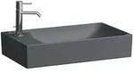 Laufen Meda Waschtisch-Schale H8121137581051 60x35cm, mit &Uuml;berlauf, HL links,