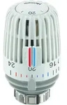 Heimeier K Thermostat-Kopf 6000-00.600 Clips/Einstellskala Temperaturwert, wei&szlig;,