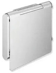 Hewi System 900 WC-Papierhalter 900.21.005XA Edelstahl matt geschliffen, mit Deckel