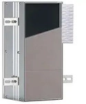 Emco Asis Plus WC-Modul 975611002 Anschlag links, Unterputzmodul, befliesbar