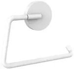 Emco Round Papierhalter 430013900 weiss, ohne Deckel, beweglich