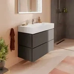 hansgrohe Xilesa E Waschtischunterschrank 54297760 980x470mm, 2 Schubk&auml;sten