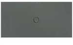 Bette BetteFloor Duschfl&auml;che 5957-403PLUS 160x80cm, Glasur, smoke