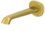 Steinberg Serie 350 Wand-Auslauf 3502310BG Ausladung 220 mm, brushed gold