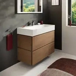 hansgrohe Xilesa E Waschtischunterschrank 54262550 980x470mm, 2 Schubk&auml;sten, Eiche