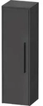 Duravit D-Code Halbhochschrank DC1338LBD490000 Griffe Diamantschwarz, Graphit...