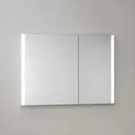 KEUCO Somaris Spiegelschrank mit Beleuchtung 14513002201 100 x 71 x 11,5 cm,