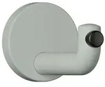 Hewi 477 Wandhaken 477.90B03595 105mm, T&uuml;rpuffer schwarz, matt, felsgrau