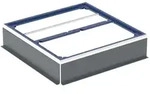 Geberit Duofix Installationsrahmen 551520001 100 x 100 cm, f&uuml;r Duschfl&auml;che bis