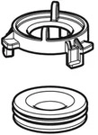 Geberit Lippendichtung Sp&uuml;lleitung 242156001 f&uuml;r Urinalsteuerung ab 2009,