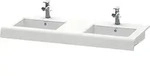 Duravit DuraStyle Waschtisch-Konsole DS829C01818 55x80x10cm, 2 Ausschnitte,...