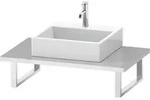 Duravit L-Cube Konsole LC106C06969 St&auml;rke 3 cm, nussbaum geb&uuml;rstet, f&uuml;r