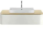 Duravit Happy D.2 Waschtisch-Konsole HP031E07171 100 x 55 cm, mit 1 Ausschnitt,