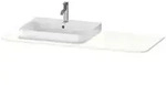 Duravit Happy D.2 Waschtisch-Konsole HP031KL3636 130 x 55 cm, mit 1 Ausschnitt,