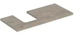 Geberit One Waschtisch-Platte 505294006 105 x 3 x 47 cm, Nussbaum...