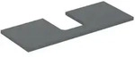 Geberit One Waschtisch-Platte 505275003 120 x 3 x 47 cm, lava/lackiert matt,