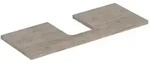 Geberit One Waschtisch-Platte 505275006 120 x 3 x 47 cm, Nussbaum...