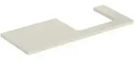 Geberit One Waschtisch-Platte 505325004 120 x 3 x 47 cm, sand-grau/lackiert