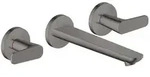 hansgrohe Axor Citterio C 3-Loch Waschtischarmatur Wand 49070330 Unterputz, mit