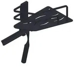 Giese Seaside Duschkorb 30782-14 Haken und Wischer, Eckmodell, schwarz matt