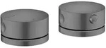 hansgrohe AXOR One 2-Loch Wannenrandarmatur 48470340 mit Thermostat, brushed...