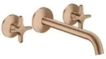 hansgrohe AXOR One 3-Loch Wannenarmatur 48430310 Unterputz, Ausladung 220mm, f&uuml;r