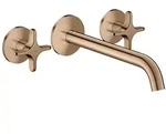hansgrohe AXOR One 3-Loch Wannenarmatur 48430300 Unterputz, Ausladung 220mm, f&uuml;r