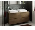 hansgrohe Xilesa E Waschtischunterschrank 54306550 1375x550mm, 4 Schubk&auml;sten, mit