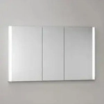KEUCO Somaris Spiegelschrank mit Beleuchtung 14514003100 120x71x11,5cm, Wandeinbau, 3