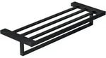 Kludi VELA C Handtuchablage mit 31989N2 Badetuchhalter Brushed Gunmetal
