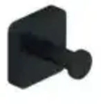 Kludi VELA S Haken 25984N2 Brushed Gunmetal