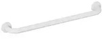Hewi 477 Badetuchhalter 477.30B20098 457 mm, signalwei&szlig;, Rosetten d= 60mm, matt