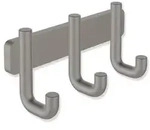 Hewi Serie 480 Hakenleiste 480.90.00260SC mit 3 Haken, pulverbeschichtet...