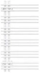 Zehnder Yucca Asym Design-Heizk&ouml;rper ZY300148GA00000 YA-090-050, 872 x 478 mm,