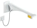 Hewi 802 LifeSystem St&uuml;tzklappgriff 802.50.47260SD 900, wei&szlig; hochglanz/wei&szlig; matt,
