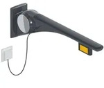 Hewi 802 LifeSystem St&uuml;tzklappgriff 802.50.46660DR 750, anthrazit