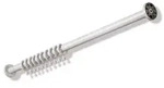 Hewi 801 Vorhangstange 801.34.40033 1000mm, gerade, rubinrot