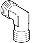 Geberit Anschlusswinkel R1/2 - G1/2 243543001 f&uuml;r UP-Urinalsteuerung, R 1/2 -...