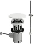 LAUFEN Ablaufventil H8981910200001 mit Zughebel, mit Saphir Keramik Abdeckung,