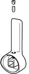 Hansa Hebel Ligna 2.5 seitenbedient 59914001