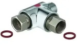 Grohe Verteilerst&uuml;ck 07202 07202000 f&uuml;r Sp&uuml;ltischbatterien ND chrom