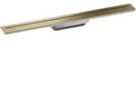hansgrohe Drain Duschrinne 42520140 700mm, Fertigset, frei im Raum, brushed bronze