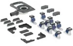 Geberit Duofix Duschwannenablauf 551558001 mit 10 F&uuml;&szlig;en, Sperrwasserh&ouml;he 30mm